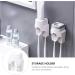 Elzey Wall-Mounted Electric Toothbrush Holder - Multi-Purpose Stand for Toothbrushes & Toothpaste - White | International Shipping Available - Buy Online on SooperMarket.com