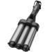 REVLON 3 Barrel Jumbo Hair Waver | Long-Lasting, Natural Looking Waves, (Grey)