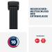 Buy Abus Bordo 6000K Folding Lock - 120 cm Bicycle Lock with SH Holder | Xplus Cylinder & High Security Level 10 - International Shipping Available - Buy Online on SooperMarket.com
