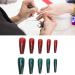 Solid Color Fake Nails Colorful False Nails Pure Color Full Cover Nail Tip Artificial Fake Nails Long Full Coverage False Nails French Nail Acrylic Fake Nails (04) - Buy Online on SooperMarket.com