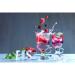 Teisseire Grenadine Drink Syrup 0% - 600ml (Pack of 3) | Authentic Fruit Flavor for Refreshing Beverages - International Shipping Available - Buy Online on SooperMarket.com