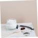 Premium Brush Holder & Razor Stand - Stable Safety Tool for Beard Shaving | Ideal Bathroom Storage for Men - Buy Online on SooperMarket.com