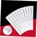 Angoily 100pcs Disposable Eyebrow Ruler Eyebrow Shaping Stencils Eyebrow Shaper Ruler Mini Caliper - Buy Online on SooperMarket.com