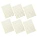 HAPINARY 6 Sheets Nail Pad Double-sided Tape Transparent Stickers Nail Stickers for Press Ons Nail Stickers for Nail Art Nail Art Stickers Nail Stand Stickers White Double Sided Tape