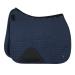 HORZE Cooling Summer Quilted Dressage Horse Saddle Pad with Ventilation Obscure Night Dark Blue Horse
