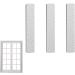 Neamou Window Screen Cleaner Brush - 4-in-1 Cleaning Brush For Window Screen - Wet And Dry Dual-Use Household Screen Cleaner Tool For Screen Sofa Wall Cleaning Sponge Refill Pack 3 Pieces - Buy Online on SooperMarket.com