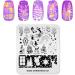 Alexnailart Christmas Halloween Nail Stamping Plate (CHRISTMAS 021) - Manicure Templates for Festive Nail Art - Buy Online on SooperMarket.com
