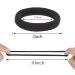 XIMA 60pcs Nylon Elastic Hair Ties Bands Rope No Crease Ponytail Holders - Black (HT007-20) - Buy Online on SooperMarket.com
