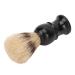 Jauarta Shaving Brush for Men - Portable Black Curved Handle Foaming Beard Cleaning Brush for Home Salon & Travel - Buy Online on SooperMarket.com