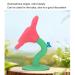 Baby Teether Toy - Ergonomic Grip for Pain Relief | Unique Shape Easy to Chew - Peony Red - Buy Online on SooperMarket.com