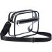 Clear Crossbody Messenger Bag - Stadium Approved for Work, Travel, and Events - Buy Online on SooperMarket.com