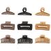 9-Count Neutral Big Hair Claw Clips for Thick Hair - Strong Hold Hair Styling Accessories for Women & Girls - Buy Online on SooperMarket.com