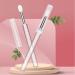 3Pcs Lip Brushes Crystal Silicone Tool Lip Silicone Brush With Cap Makeup Beauty Brushes Lipstick Applicator Brushes Crystal Makeup Brushes Set - Buy Online on SooperMarket.com