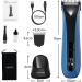 Men's Body Hair Trimmer - IPX7 Waterproof, Wet/Dry Groomer with LED Light & Digital Display - Buy Online on SooperMarket.com