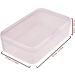 Goodma 12 Pieces Mini Rectangular Plastic Boxes - Pink Storage Organizer Containers with Hinged Lids (3.3 x 2.2 x 1 inch) - Buy Online on SooperMarket.com