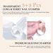 Clear Silicone Jelly Nail Stamper with Scraper | French Tip Manicure Tool for Nail Art Stamping Design - Buy Online on SooperMarket.com