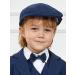 Mint Green Baby Flat Cap | Vintage Drivers Hat | Breathable & Soft | 0-8 Years | Navy Blue - Buy Online on SooperMarket.com