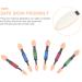 KALLORY Eyeshadow Eye Shadow Brush Eyeshadow Sponge Brush Double- ended Sponge Eye Shadow Sticks Eye Makeup (30 Piece) - Buy Online on SooperMarket.com