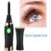 Electric Heated Eyelash Curler USB Portable Long Lasting Eye Lashes Curling Tool - Buy Online on SooperMarket.com