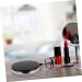 NOLITOY Make Up Mirrors 2pcs Box Loose Box 5g Case Bottle Bulk Travel Plastic Stand Black 7.5x7.5cm - Buy Online on SooperMarket.com