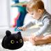 Black Cat Plush Doll 35CM Black Cat Plush Toy Black Cat Gifts For Girls Stuffed Black Cat Animal Plush Toys Black Cat Plush Pillow Super Soft Stuffed Toy Black Cat Gift - Buy Online on SooperMarket.com