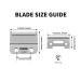 KBDS 2-Hole Replacement Shear Blades | Precision Blades for Magic Clip 5 Star Senior & Reflections Senior | 2-Pack | Silver - Buy Online on SooperMarket.com