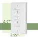 Bates- Self Closing Outlet Covers  2 Pack  Sliding Outlet Covers  Outlet Cover  Outlet Covers Baby Proofing  Baby Outlet Cover  Baby Proofing Outlet Cover  Plug Covers for Electrical Outlets - Buy Online on SooperMarket.com