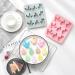 Alipis 2pcs Silicone Molds Baking 3D Silicone Ice Cube Molds Bakery Silicone Fondant Molds Cake Mold Fudge - Buy Online on SooperMarket.com