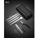 FERYES Pedicure Knife Ingrown Toenail Kit - 7 PCS Professional Toenail Grooming Tool Set with Super Sharp Clippers - Includes Leather Case - Buy Online on SooperMarket.com