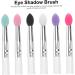MUSISALY 6pcs Eye Shadow Brush Makeup Tools Sponge Eyeshadow Applicator Dual Sided Eyeshadow Brush - Buy Online on SooperMarket.com