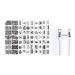 Wirlsweal Nail Art Stencils Set - DIY Stamping Tools for Home & Salon - Premium Nail Decorations - Buy Online on SooperMarket.com