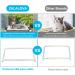 ZALALOVA Cat Window Perch Hammock Seat w/Free Blanket | Extra Large Sturdy Bed for Two Cats | Latest Screw Suction Cups | Indoor Resting Seat (White) - Buy Online on SooperMarket.com