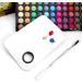 Ckanday 2 SPACK Professional Makeup Palette & Stainless Steel Cosmetic Spatula Set - Mix Foundation Effortlessly - Buy Online on SooperMarket.com