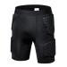 TUOY Padded Compression Shorts 5-Pads Football Girdle Hip Thigh Protector Adult Sizes Medium Black