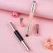 2Pcs Double Head Silicone Lip Brush Kit - Reusable Lip Applicator for Lipstick Gloss & Masks | Elastic Design & Cap Included | International Shipping - Buy Online on SooperMarket.com
