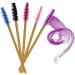 Makeup Brushes gLoaSublim 50Pcs Disposable Mascara Wands Eyelash Brushes Applicator Beauty Tool Portable - Rose Red - Buy Online on SooperMarket.com
