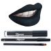 Black Lip Liner & Matte Lipstick: Long Lasting, Waterproof, Smudge-Free - Linda Lynda - Buy Online on SooperMarket.com