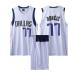 ABRTJCL children/adult basketball jersey set 2-part children/adult basketball sleeveless suit children/adult basketball jersey & basketball shorts A-77-white l (adults)