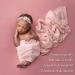 Newborn Photography Props Wrap Set with Pearl Decor - Snow Powder/Beige | Handmade Knit Blanket Swaddle for Baby Photo Shoots - Buy Online on SooperMarket.com
