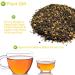 Plant Gift Brown Rice Pu'er Tea Oganic Fruit Herbal Tea All Natural Flavors Loose Leaf Pu'er Tea Brown Rice Non GMO Vegan Tea Bags Into Iced Tea & Hot Tea 70G/2.5oz - Buy Online on SooperMarket.com