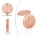Jielahua Rose Gold Compact Mirror - Sweet 13th Birthday Gift for Girls | Ideal for Daughter, Granddaughter, Sister, Niece & Friends - Buy Online on SooperMarket.com