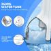 Cordless Water Flosser with 5 Modes & 4 Jet Tips - USB Rechargeable Dental Oral Irrigator for Travel - White - Buy Online on SooperMarket.com