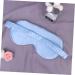 Silk Sleep Eye Mask | Adjustable Comfortable Blindfold for Sleeping & Travel | Blue | 1 Count - Buy Online on SooperMarket.com
