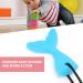 Silicone Fish Tail Baby Tooth Chew Necklace - Teether Stick for Boys & Girls - Buy Online on SooperMarket.com