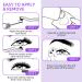 Arison Lashes Manga Cluster DIY Eyelash Extensions - Natural Look Wispy Anime Cosplay False Eyelashes with Bottom Lashes - Easy to Use for Beginners - 1 Pack - Buy Online on SooperMarket.com