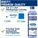 2x 1000ml Wiping Robot Cleaning Agent Concentrate - Strip-Free & Foam Arm with Fresh Fragrance | Suction Wiper Soil Cleaner 2L (1-Pack) - International Shipping Available - Buy Online on SooperMarket.com