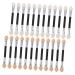 BELLIFFY 24pcs Latex Eye Shadow Stick Women Makeup Brush Eye Shadow Applicator Sticks Makeup Applicator Cosmetic Makeup Sticks Girl Makeup Brush Eyeshadow Brush Eye Shadow