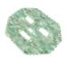 Jadestone Face Eye Mask - Spa Quality Facial Cover & Massage for Dark Circles - Fuchsite Quartzite - Buy Online on SooperMarket.com