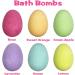 QINGQIU 6 Pack Easter Bubble Bath Bombs with Squishy Toys - Kids Easter Basket Stuffers - Buy Online on SooperMarket.com