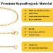 70ft Stainless Steel Jewelry Making Chains Kit - 7 Colors, 2mm Metal Chains with Jump Rings and Lobster Clasps for DIY Necklace, Bracelet, Anklet - Buy Online on SooperMarket.com